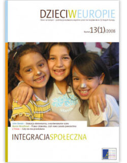 Dzieci w Europie nr 13 INTEGRACJA SPOŁECZNA